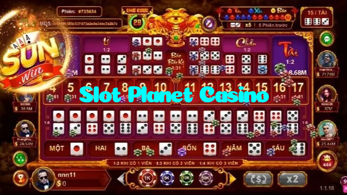 Slot Planet Casino casino presented on mobile device in Pakistan with slots and live games